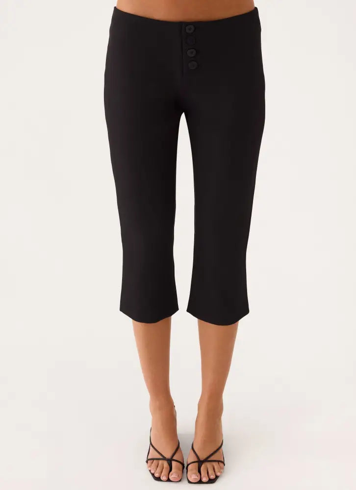 Andrea Pants - Black - Pants + Leggings