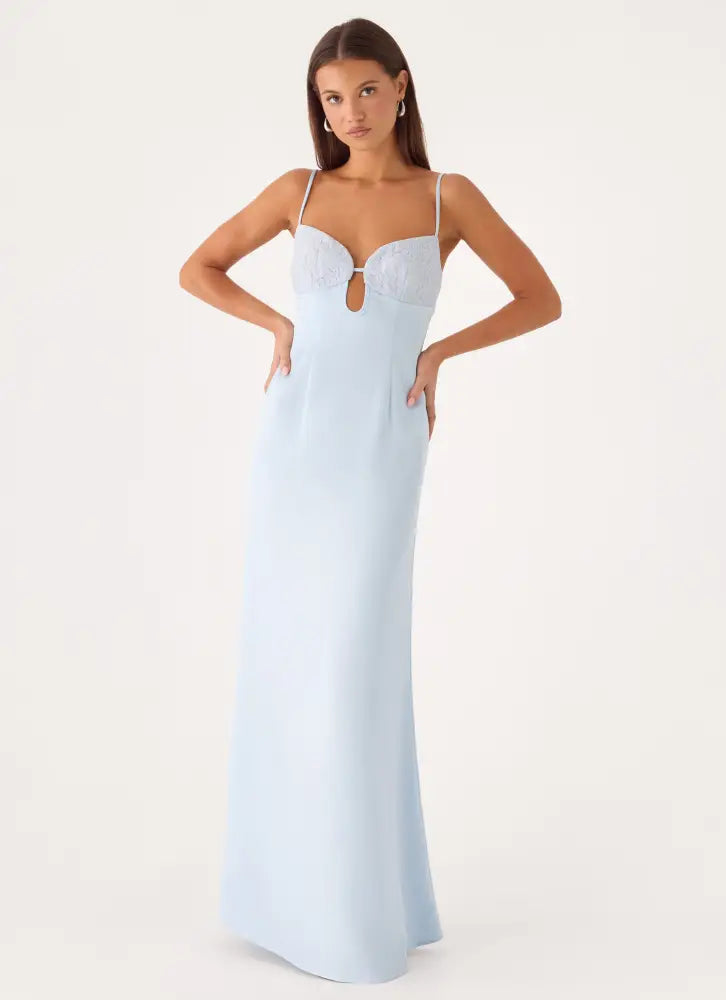 Joan Maxi Dress - Blue - Maxi Dresses