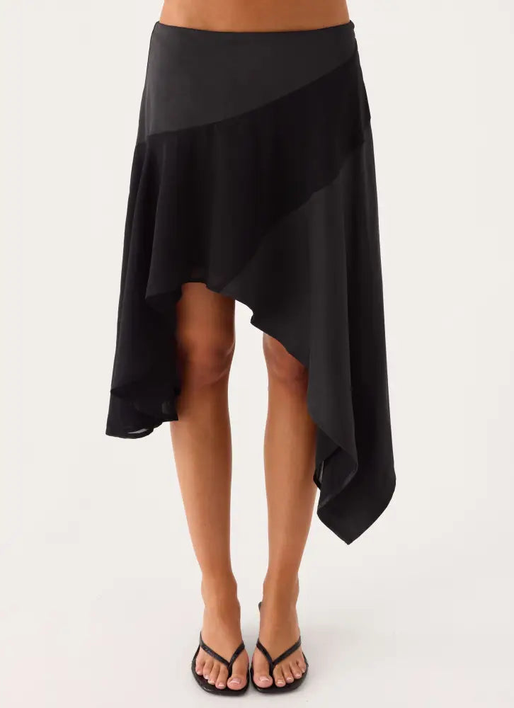 Klose Midi Skirt - Black - Midi Skirts