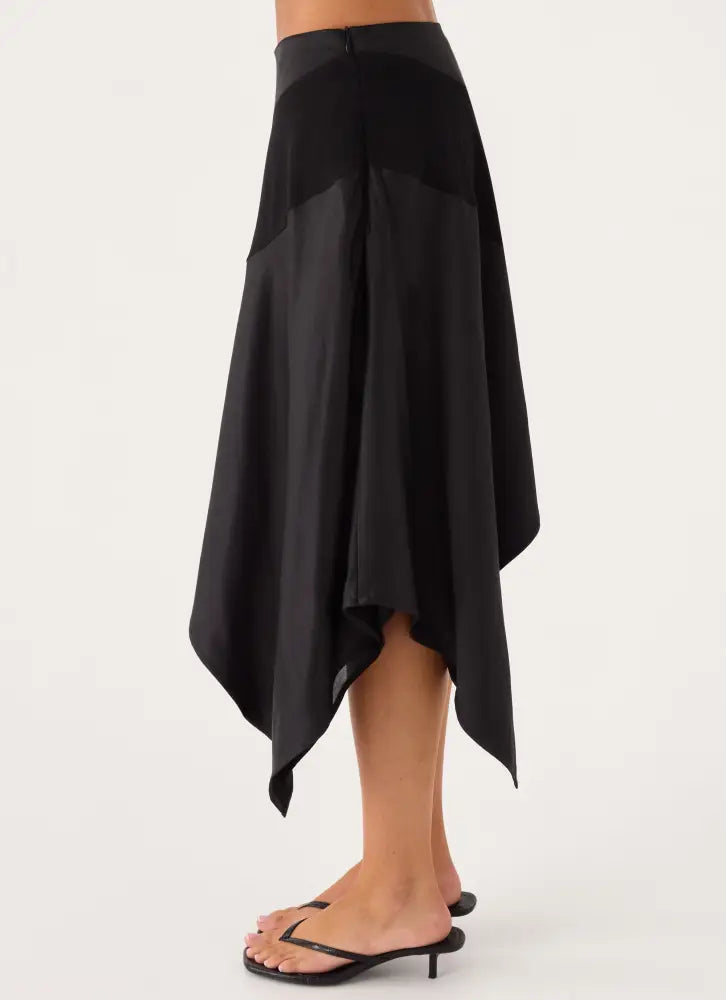 Klose Midi Skirt - Black - Midi Skirts