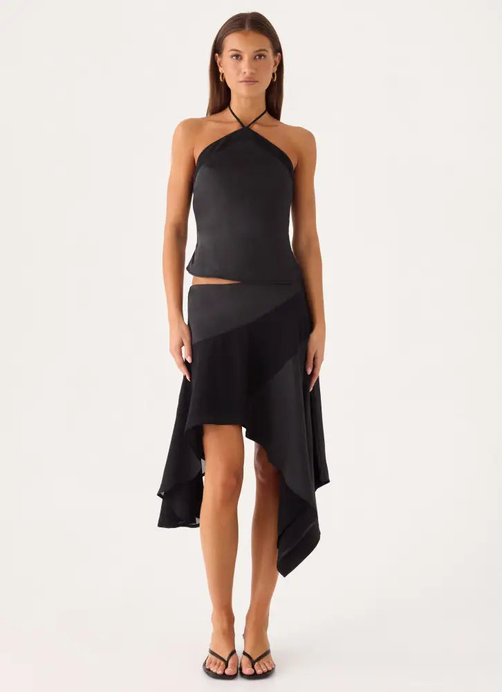 Klose Midi Skirt - Black - Midi Skirts