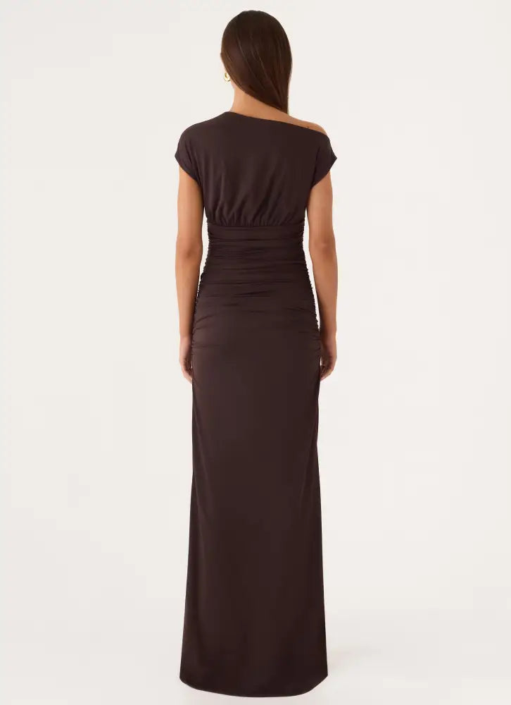 Liana Maxi Dress - Chocolate - Maxi Dresses