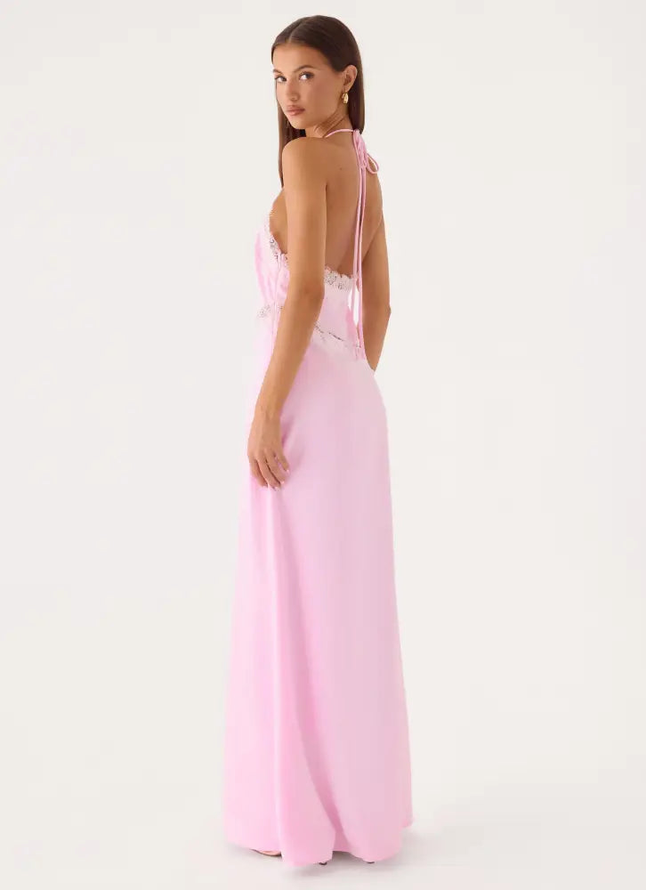 Orvian Maxi Dress - Pink - Maxi Dresses