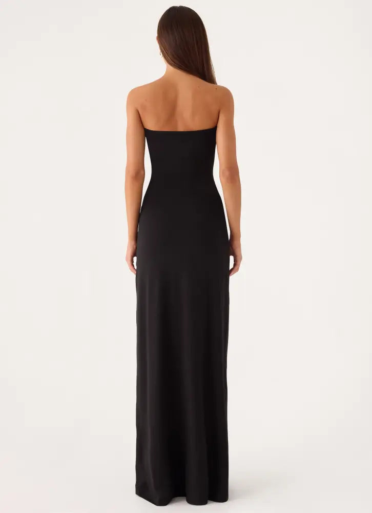 Stole My Heart Maxi Dress - Black - Maxi Dresses